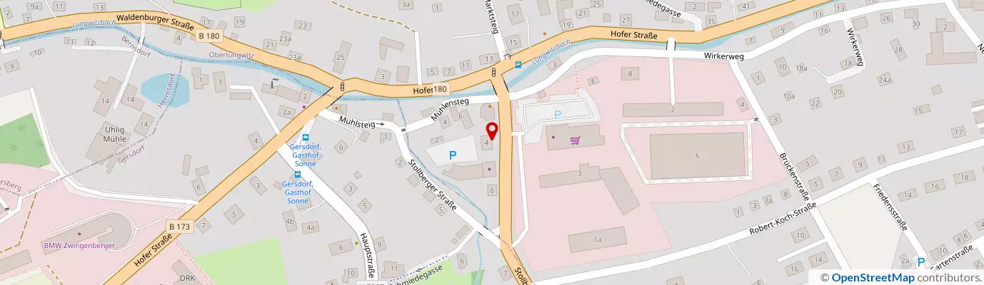 Standort von RSE auf einer Karte von OpenStreetMap